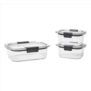 Set de Envases 6 Piezas con Cierre Hermético Brilliance Rubbermaid